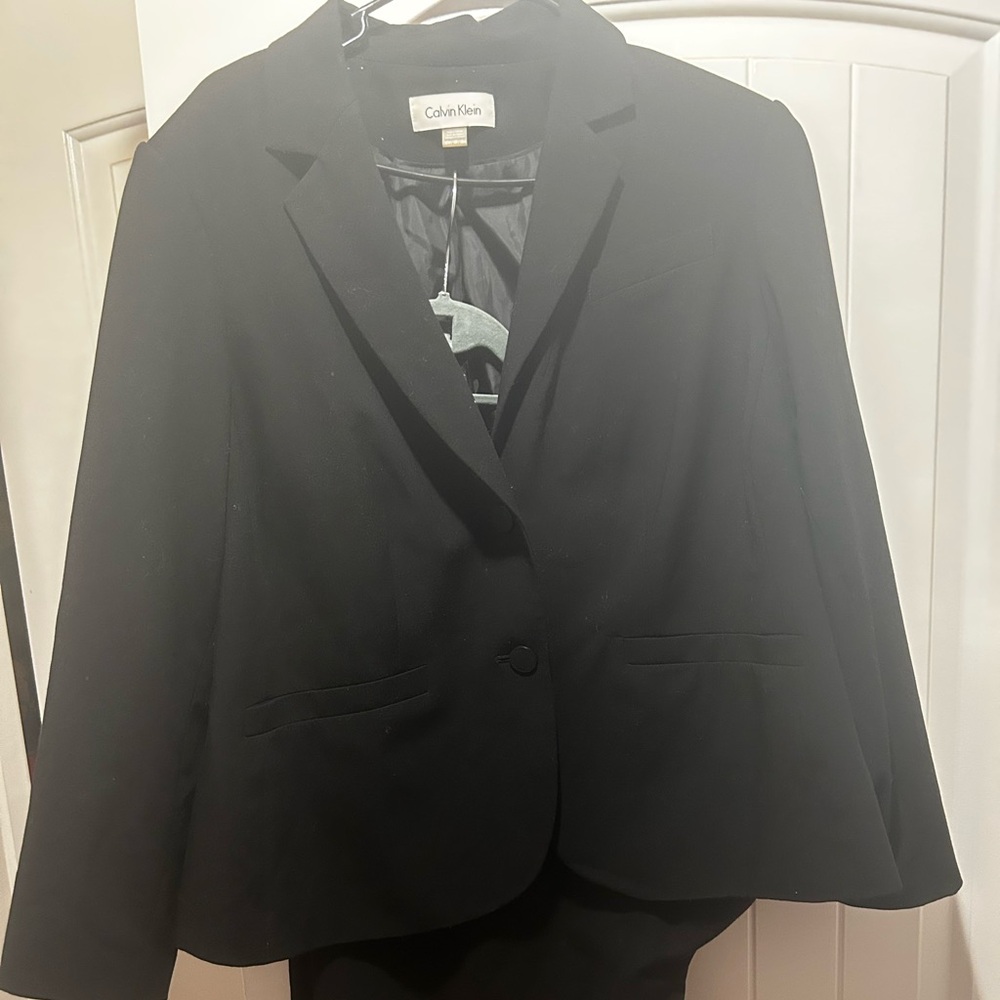 Classic Black Calvin Kline Women’s Suit